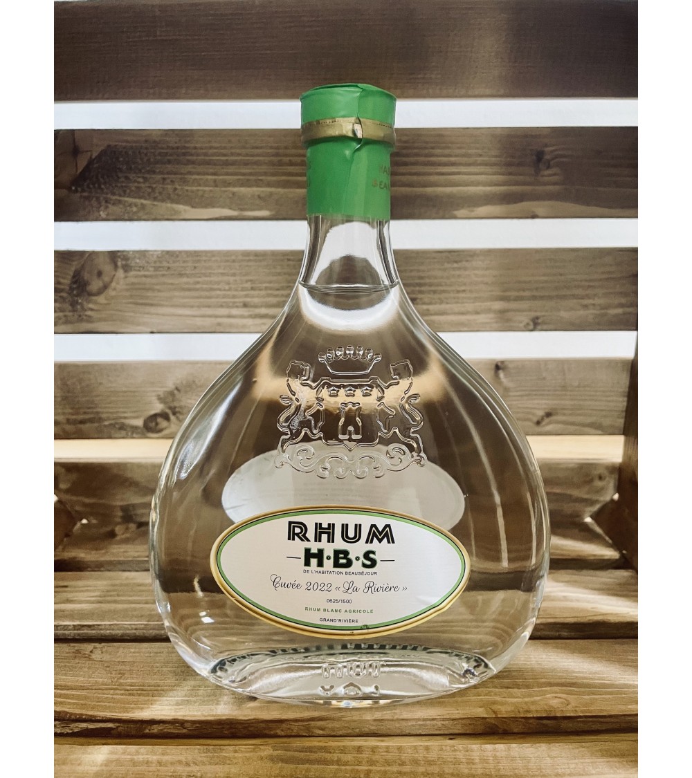 rhum HBS Cuvée La Rivière 2022