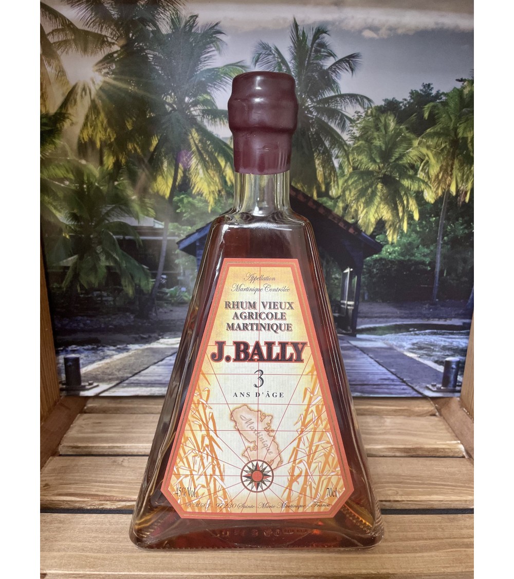 rhum Bally Pyramide 3 ans