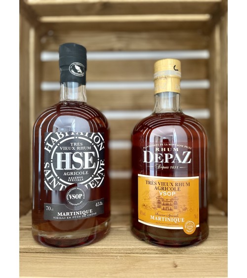 rhum agricole VSOP Depaz HSE