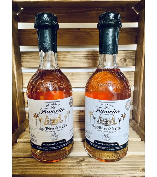 rhum Les Frères de la Côte La Favorite Navigation 2021