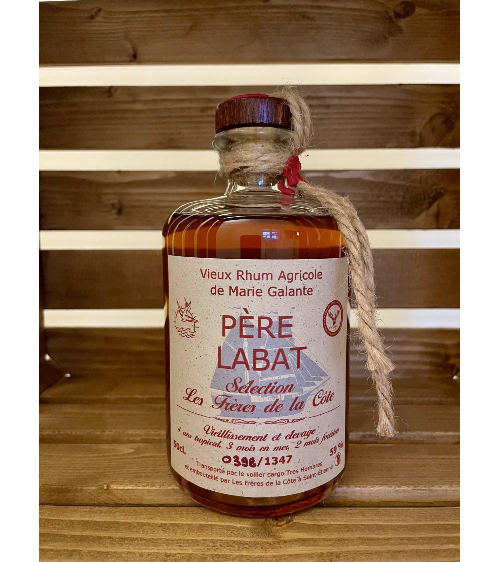 rhum Les Frères de la Côte Père Labat 2019