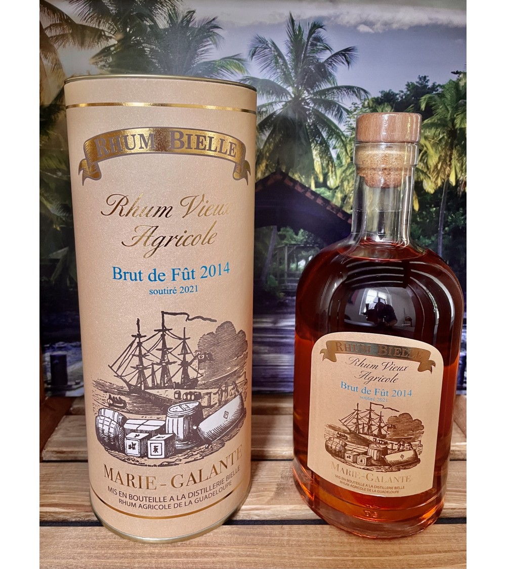 rhum Bielle 2014 Brut de Fut Batch 3