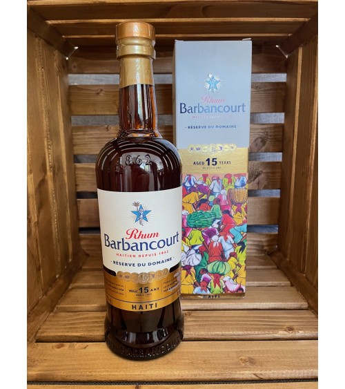 rhum Barbancourt 15 ans Réserve du Domaine