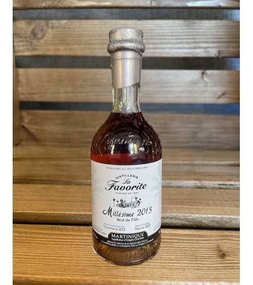 rhum La Favorite Millésime 2013 brut de fut 9 ans